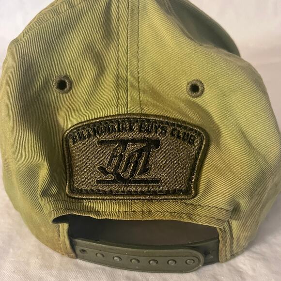 Vintage Bbc Ice Cream Billionaire Boys Club Olive Green Snapbacks Hat Patch Logo - Picture 4 of 16